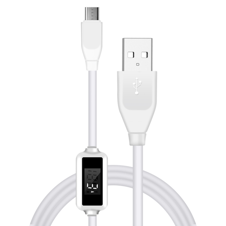 

F8 USB to Micro Charging Cable with LED Display Screen