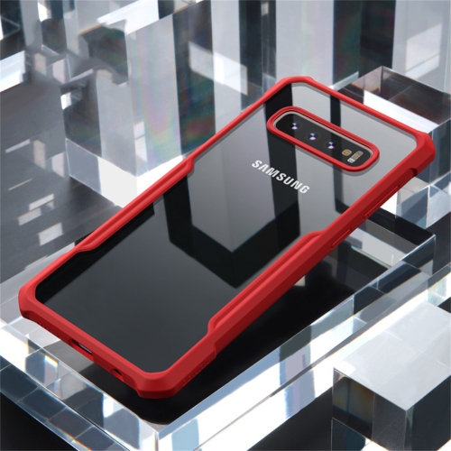 

XUNDD Beetle Series Shockproof TPU Protective Case for Galaxy S10 (Red)
