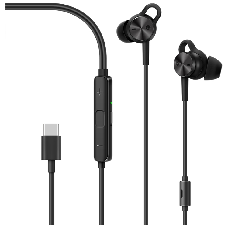 

Original Huawei CMQ3 Portable Noise-Canceling Hi-Res Audio Earphone with MEMS Mic(Black)
