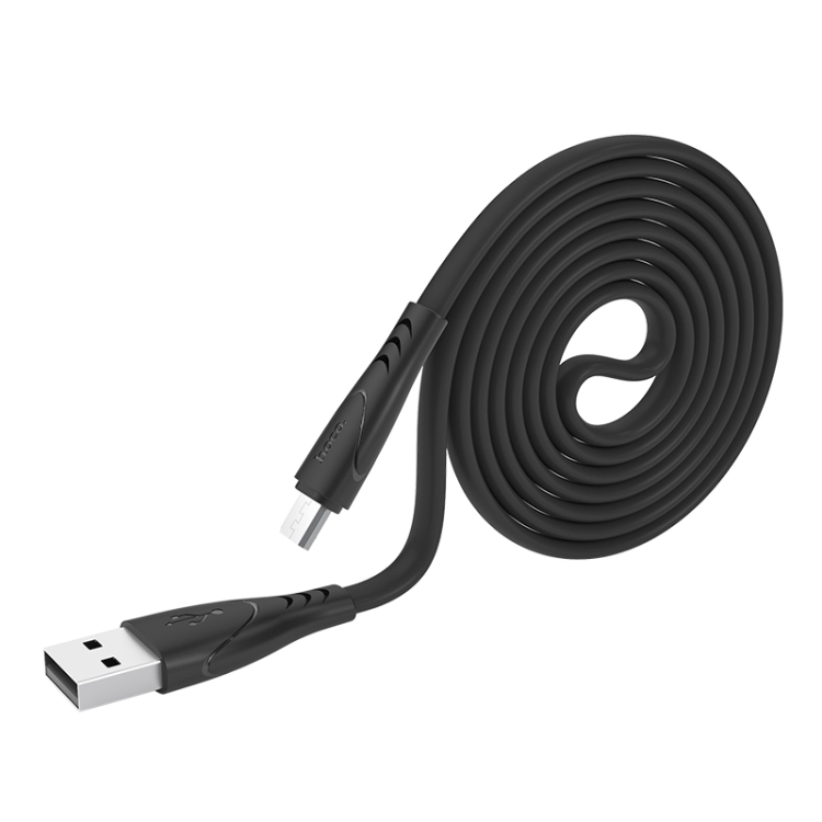 

Hoco X42 1m USB to Micro USB Puissant Silicone Charging Data Cable(Black)