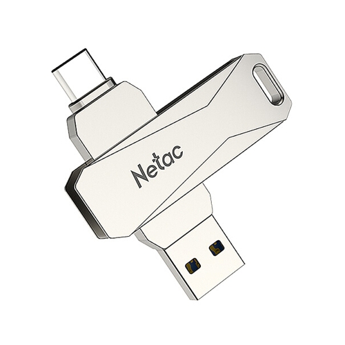 

Netac U782C 32GB USB-C / Type-C + USB 3.0 360 Degrees Rotation Zinc Alloy Flash Drive OTG U Disk