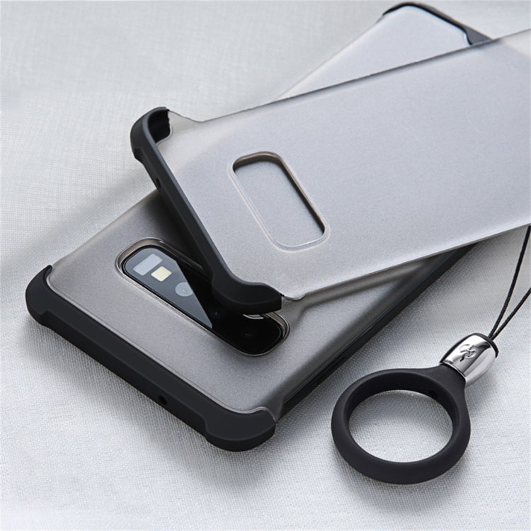 

XUNDD Matin Series Shockproof TPU Protective Case for Galaxy S10 Plus, with Ring (Black)