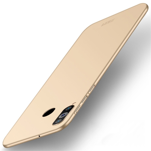 

MOFI Frosted PC Ultra-thin Hard Case for Galaxy M30 (Gold)