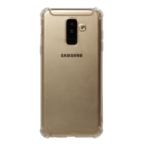 

Shockproof TPU Protective Case for Galaxy A6 Plus (2018) (Transparent)