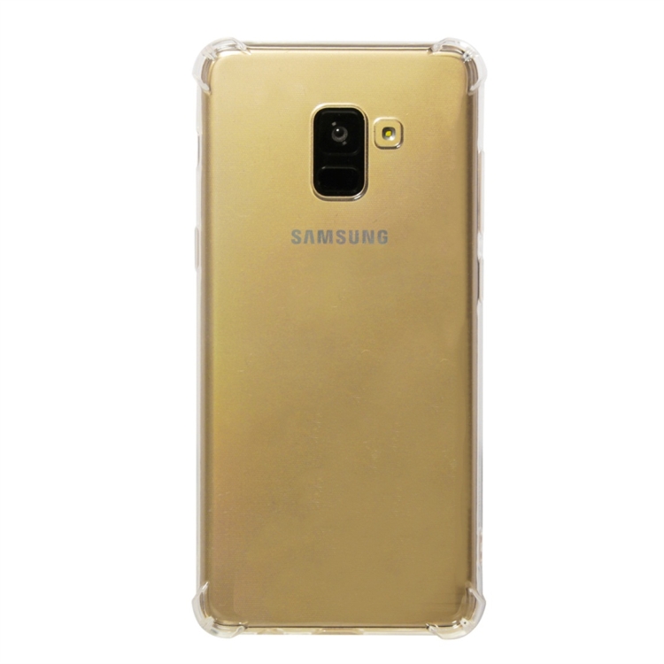 

Shockproof TPU Protective Case for Galaxy A8 Plus (2018) (Transparent)