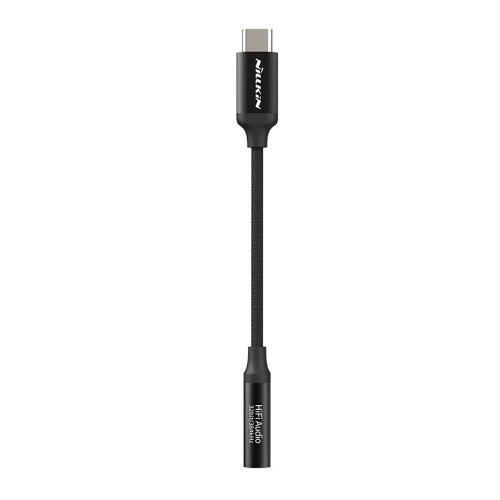 

NILLKIN USB-C / Type-C to 3.5mm Audio Adapter, Length: about 11.3cm (Black)