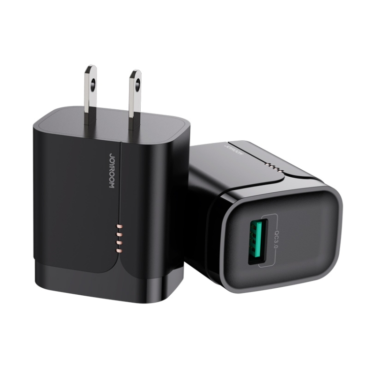 

JOYROOM L-Q182 Advance Series QC3.0 18W Single Port Travel Charger Power Adapter, US Plug