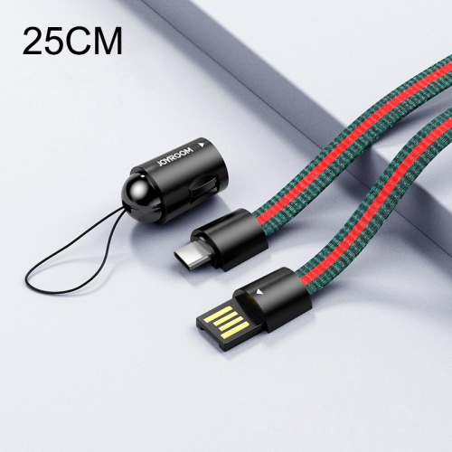 

JOYROOM S-0221G1 G1 Series 2.1A Type-C / USB-C Creative Lanyard Style Charging Data Cable, Length: 25cm(Black)