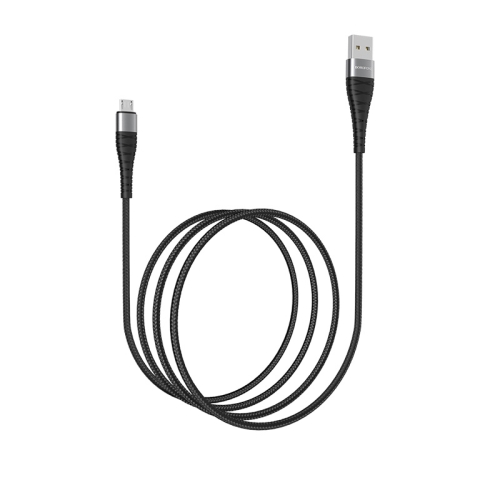 

Borofone BX32 1m 5A Max Output Munificent USB to Micro USB Data Sync Charging Cable(Black)