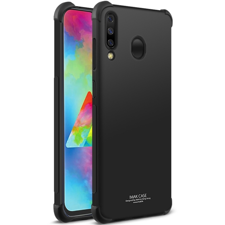 

IMAK All-inclusive Shockproof Airbag TPU Case for Galaxy M30 / A40S, with Screen Protector (Black)