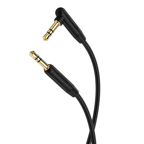 

Borofone BL4 Elbow Design AUX Audio Cable, Length: 1m(Black)