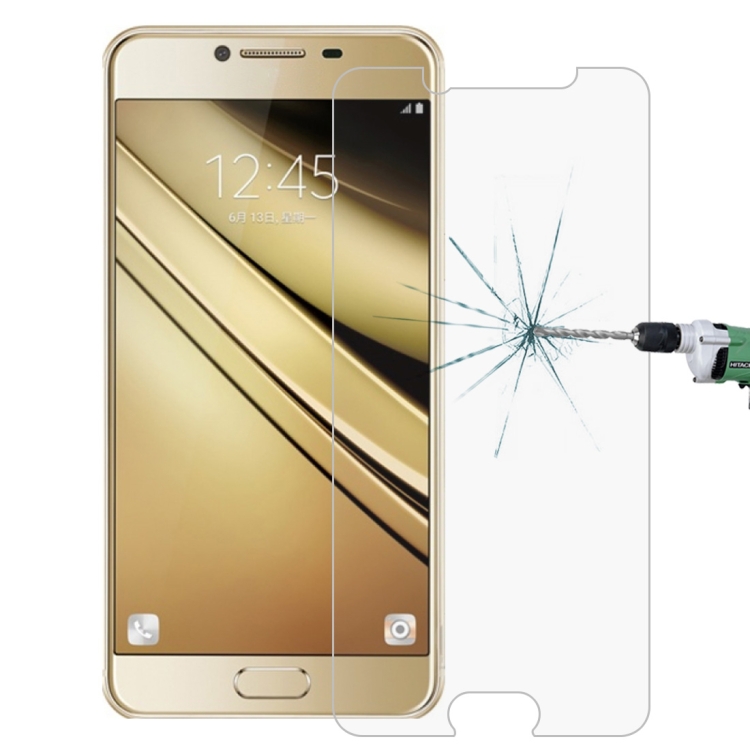 

For Galaxy C7 / C700 0.26mm 9H Surface Hardness 2.5D Explosion-proof Tempered Glass Screen Film