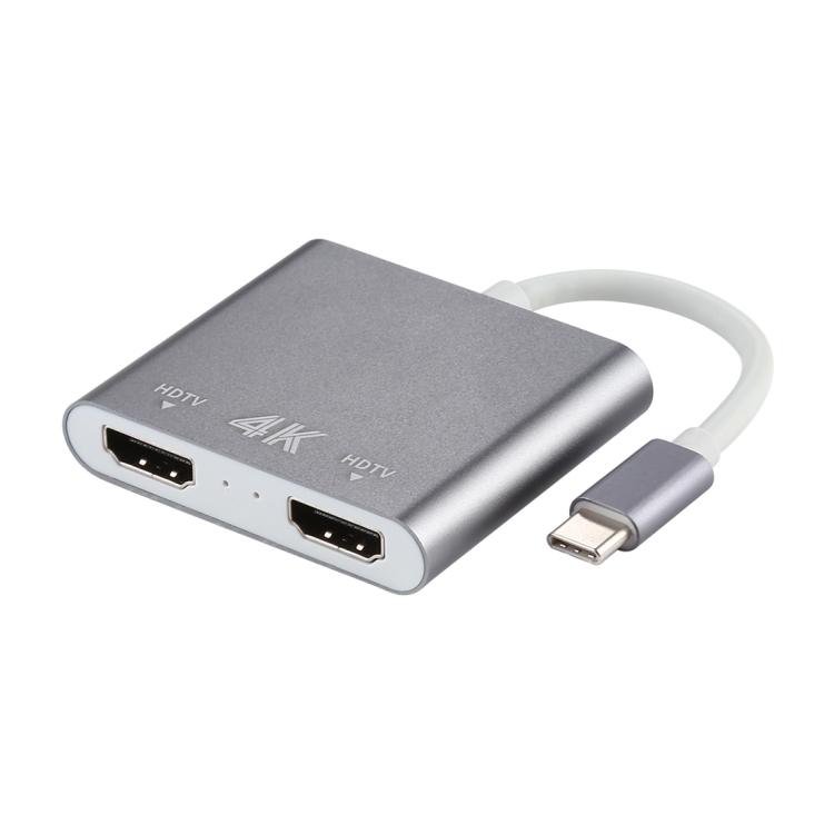 

4K Ultra HD Dual HDMI Interface Output to USB-C / Type-C Adapter