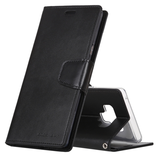 

MERCURY GOOSPERY SONATA DIARY Horizontal Flip Leather Case for Galaxy Note9, with Holder & Card Slots & Wallet(Black)