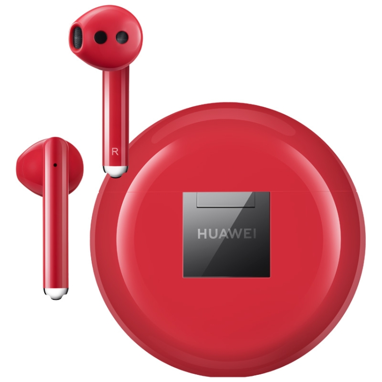 

Huawei FreeBuds 3 Binaural Stereo Wireless Bluetooth Earphone with Charging Box, Support Bone Voice Sensing & Automatic Pop-up Window Pairing & Wireless Charging(Red)