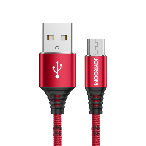 

JOYROOM S-L316 25cm 3.4A Armor Series USB to Micro USB Fast Charging & Data Cable, For Galaxy, Huawei, Xiaomi, LG, HTC and other Smartphones(Red)