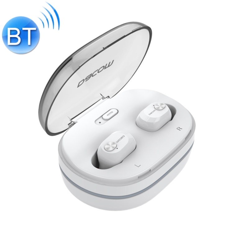 

Dacom K6H Mini Stereo Bluetooth Earbuds Buds In-ear Earphone with Charging Box (White)
