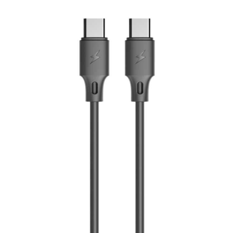 

WK WDC-106 3A Type-C / USB-C to Type-C / USB-C Full Speed Charging Data Cable, Length: 1m (Black)