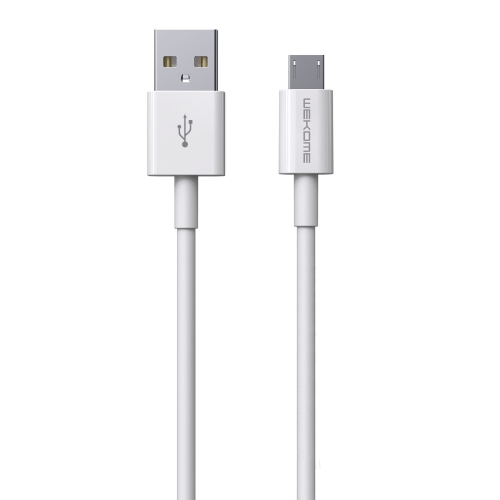 

WK WDC-117 3A Micro USB Fast Charging Charging Cable, Length: 1.2m(White)