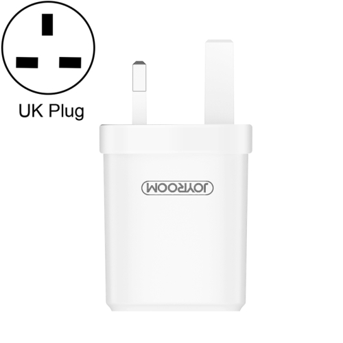 

JOYROOM L-M226 2.4A Dual USB Ports Travel Charger, UK Plug, For iPad , iPhone, Galaxy, Huawei, Xiaomi, LG, HTC and Other Smart Phones, Rechargeable Devices(White)