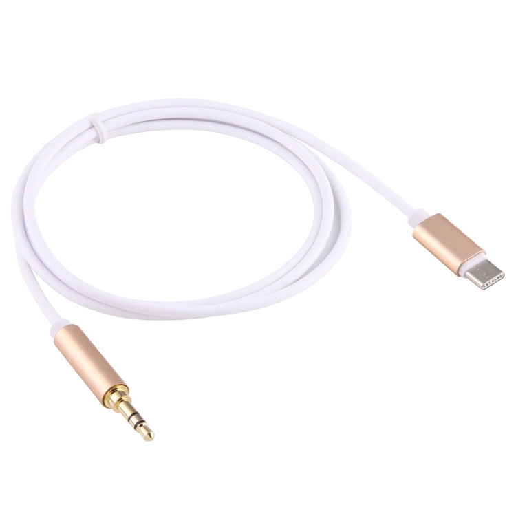 

96cm USB-C / Type-C to 3.5mm Male Audio Adapter Cable(Gold)