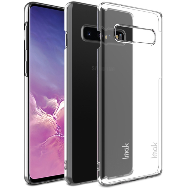 

IMAK Wing II Wear-resisting Crystal Pro Protective Case for Galaxy S10+, with Screen Sticker (Transparent)