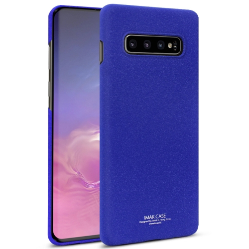 

IMAK Matte Touch Cowboy PC Case for Galaxy S10+ (Blue)