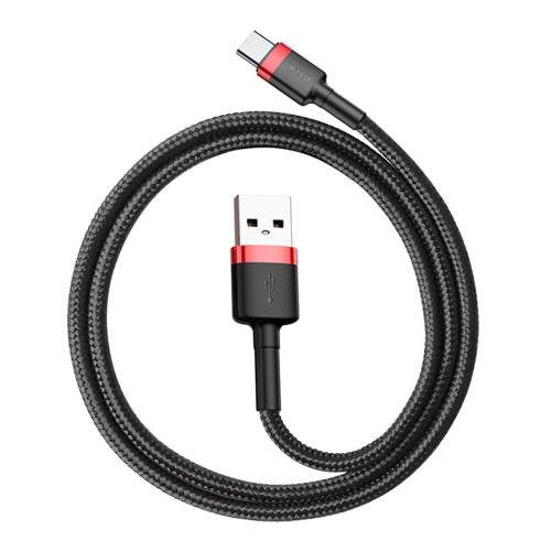 

Baseus Kevlar 50cm 3A Max USB to USB-C / Type-C Data Sync Charge Cable, For Samsung Galaxy S8 & S8 + / LG G6 / Huawei P10 & P10 Plus / Xiaomi Mi 6 & Max 2 and other Smartphones(Red+Black)