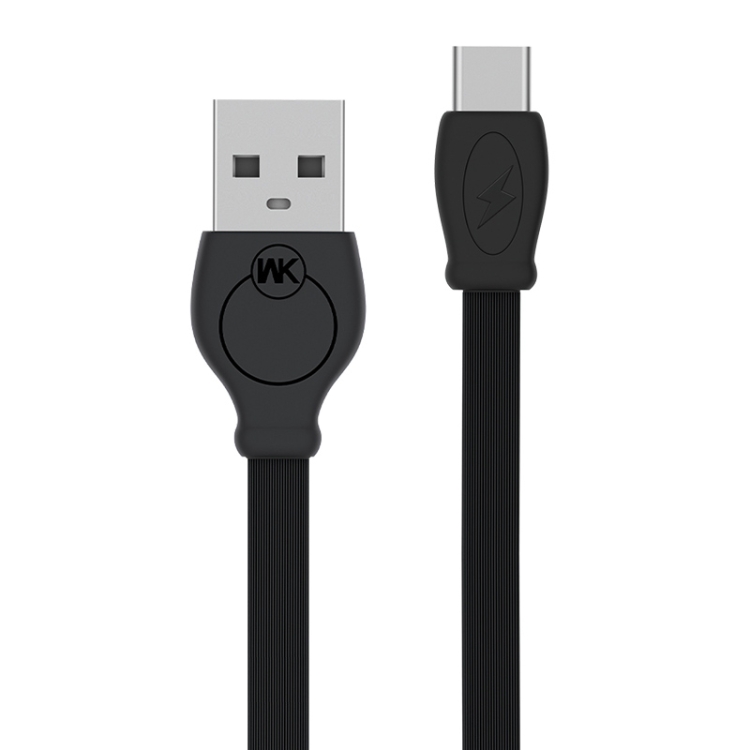 

WK WDC-023a 2.4A Type-C / USB-C Fast Charging Data Cable, Length: 1m(Black)