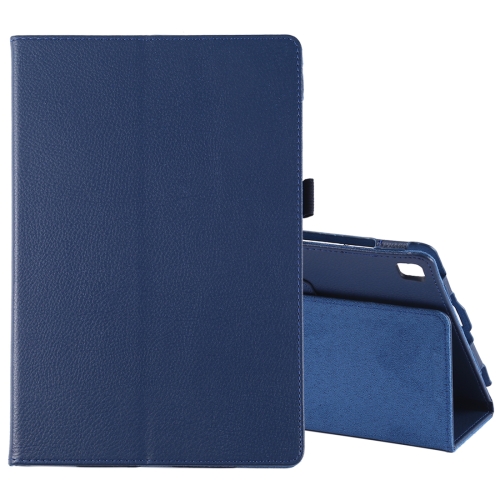 

Litchi Texture Horizontal Flip Leather Case for Galaxy Tab S5e 10.5 T720 / T725, with Holder(Dark Blue)