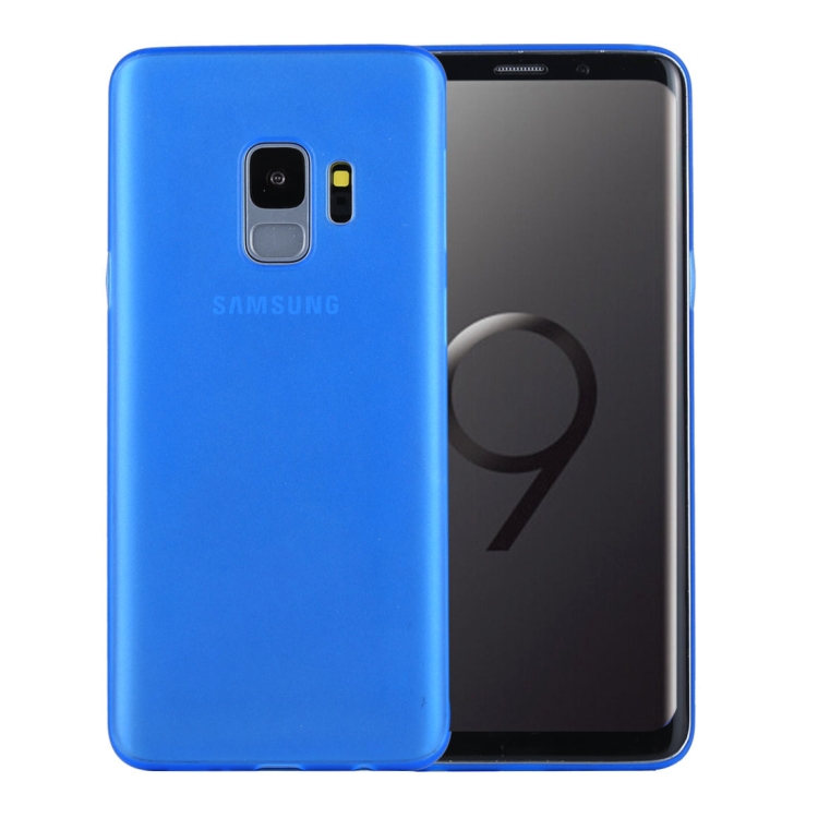 

For Galaxy S9 Ultra-thin PP Protective Back Case(Blue)