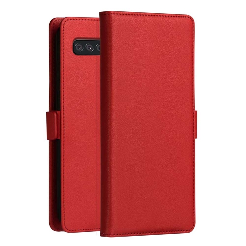 

DZGOGO MILO Series PC + PU Horizontal Flip Leather Case for Samsung Galaxy S10, with Holder & Card Slot & Wallet (Red)