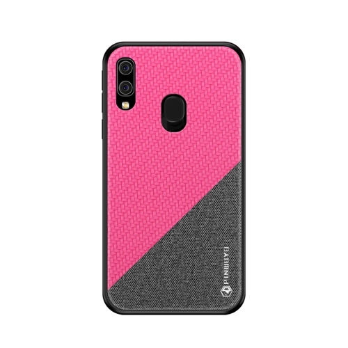 

PINWUYO Honors Series Shockproof PC + TPU Protective Case for Galaxy A20 / A30 (Rose Red)