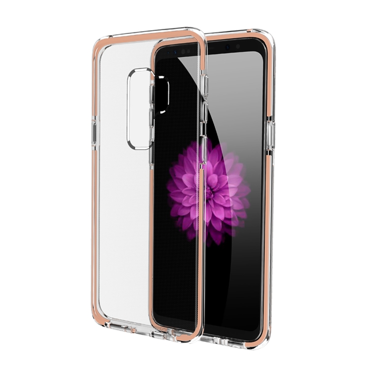 

ROCK Guard Series TPE + TPU Soft Case for Galaxy S9+(Pink)