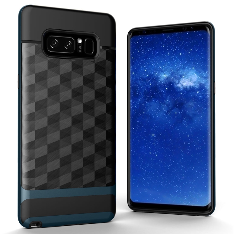 

For Galaxy Note 8 3D Diamond TPU+PC Protective Combination Case (Navy Blue)