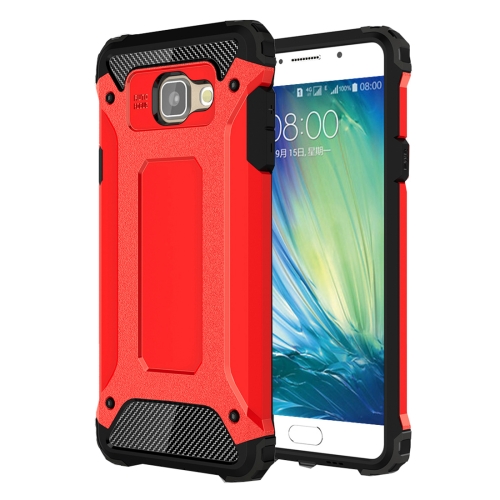 

For Galaxy A5 (2016) / A510 Tough Armor TPU + PC Combination Case(Red)