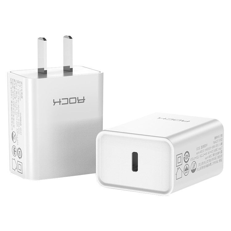 

ROCK T69 PD20W Mini Travel Charger, CN Plug(White)