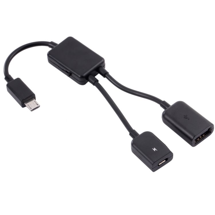 

1 to 2 Micro USB OTG Adapter Cable