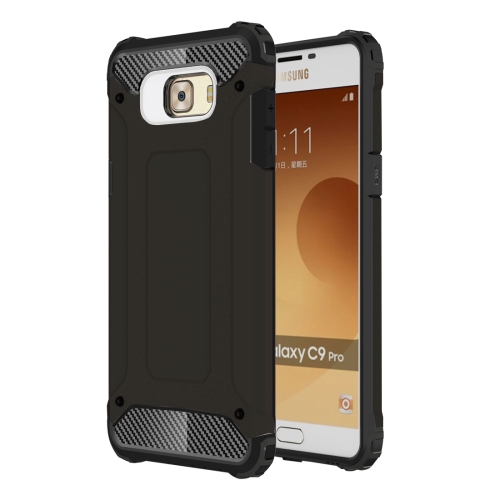 

For Galaxy C9 Pro Tough Armor TPU + PC Combination Case(Black)