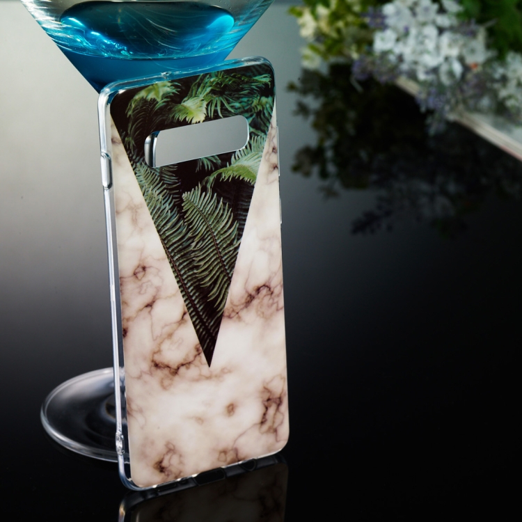 

Marble Pattern Soft TPU Case for Galaxy S10+