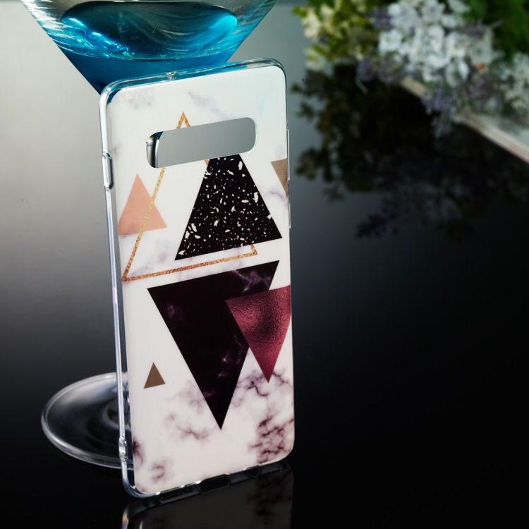 

Marble Pattern Soft TPU Case for Galaxy S10+