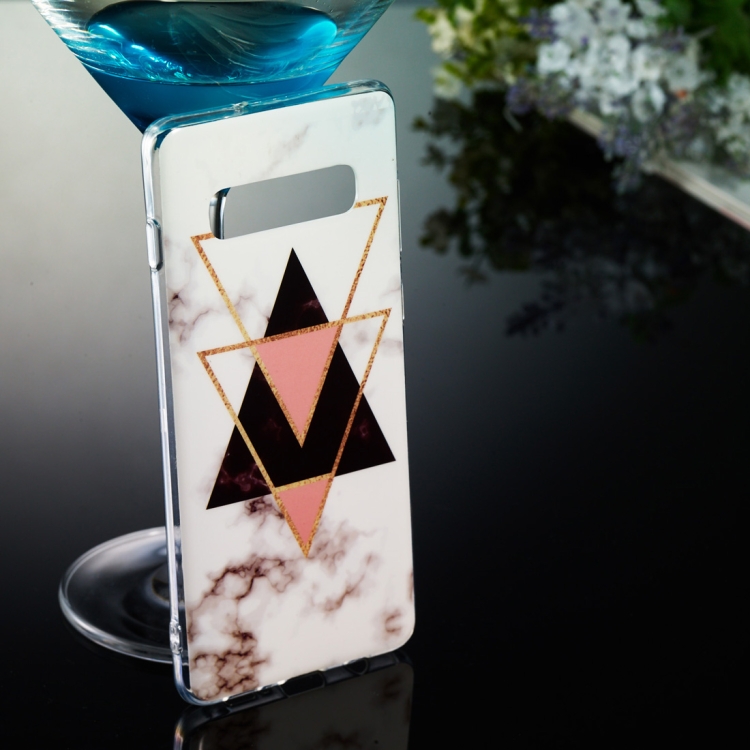 

Marble Pattern Soft TPU Case for Galaxy S10+