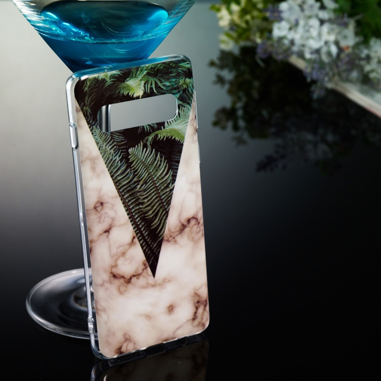 

Marble Pattern Soft TPU Case for Galaxy S10