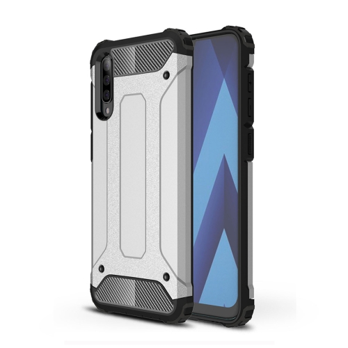 

Magic Armor TPU + PC Combination Case for Galaxy A70 (Silver)