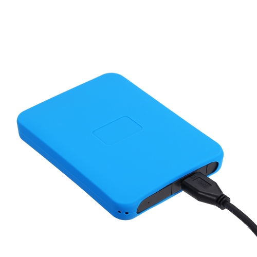 

2.5 inch Mobile Hard Disk Silicone Case for WD / EAGET / Toshiba / Lenovo / Sony / SEAGATE, without Lanyard(Blue)