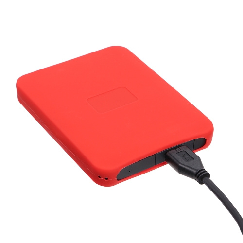 

2.5 inch Mobile Hard Disk Silicone Case for WD / EAGET / Toshiba / Lenovo / Sony / SEAGATE, without Lanyard(Red)