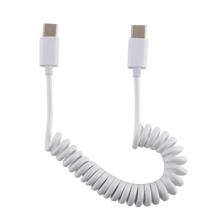 

USB-C / Type-C to USB-C / Type-C Adapter Spring Cable