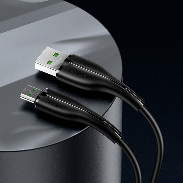 

USMAS US-SJ375 U38 USB to Micro USB Data and Charging Cable,Cable Length: 1m(Black)