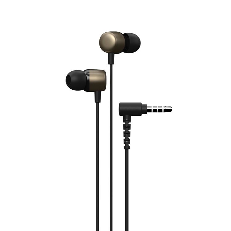 

ONDA AD307T 3.5mm Jack High-Fidelity Stereo In Ear Wired Earphone with Microphone (Black)