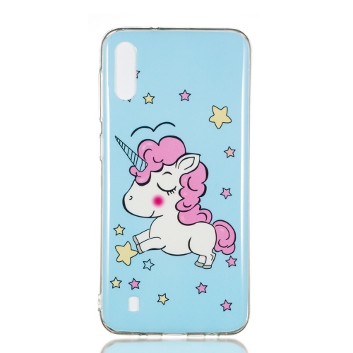 

Star Unicorn Pattern Noctilucent TPU Soft Case for Galaxy M10